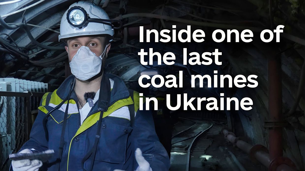 With coal miners fighting to keep Ukraine's lights on