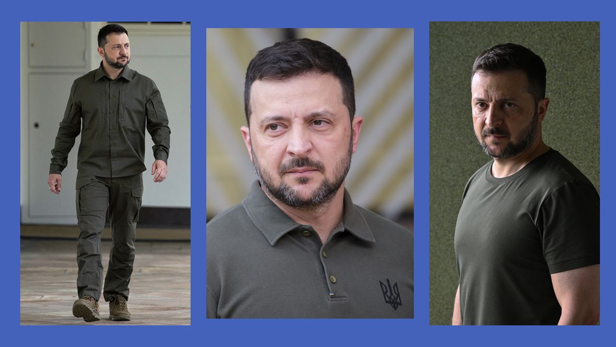 Why doesn't Zelensky wear a suit?