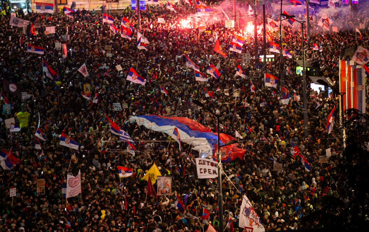 Serbia needs 'protecting' from repeat of Ukraine's EuroMaidan, Vucic claims