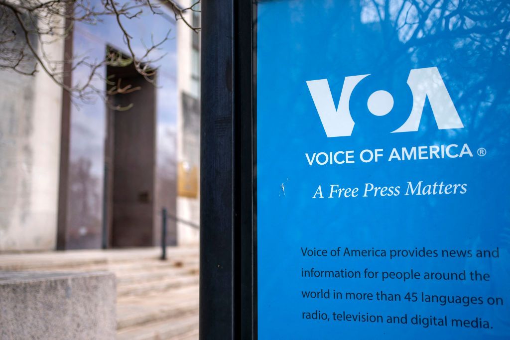 Voice of America journalists sue Trump administration following president's order to gut free press