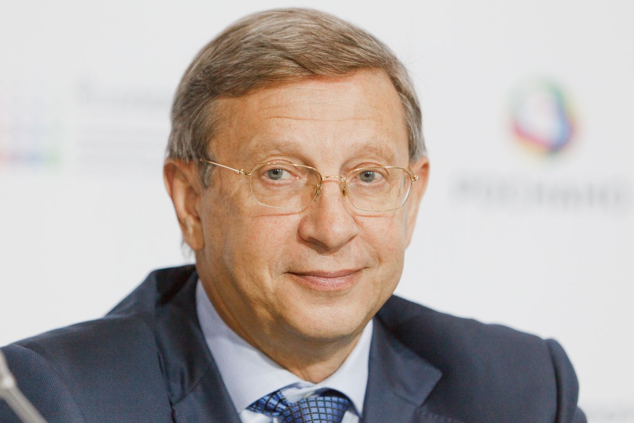 Vladimir Yevtushenkov, russian oligarch, owner of  investment company Sistema.