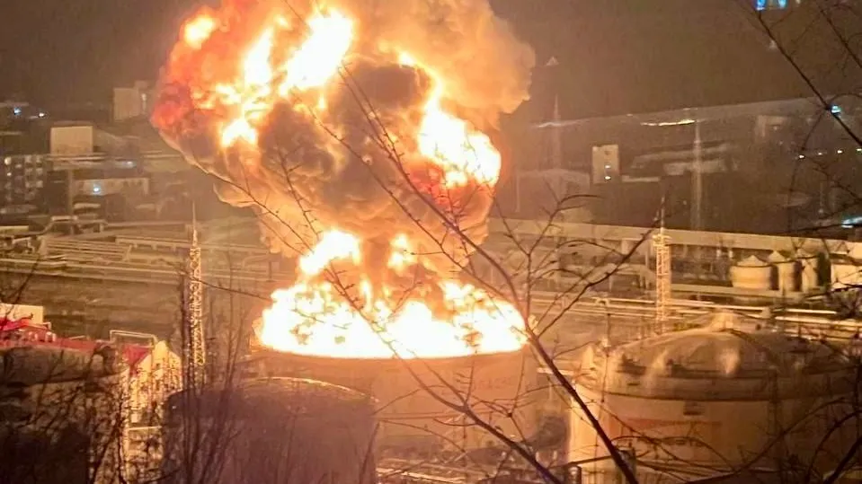 Туапсе, пожар, нефтебаза