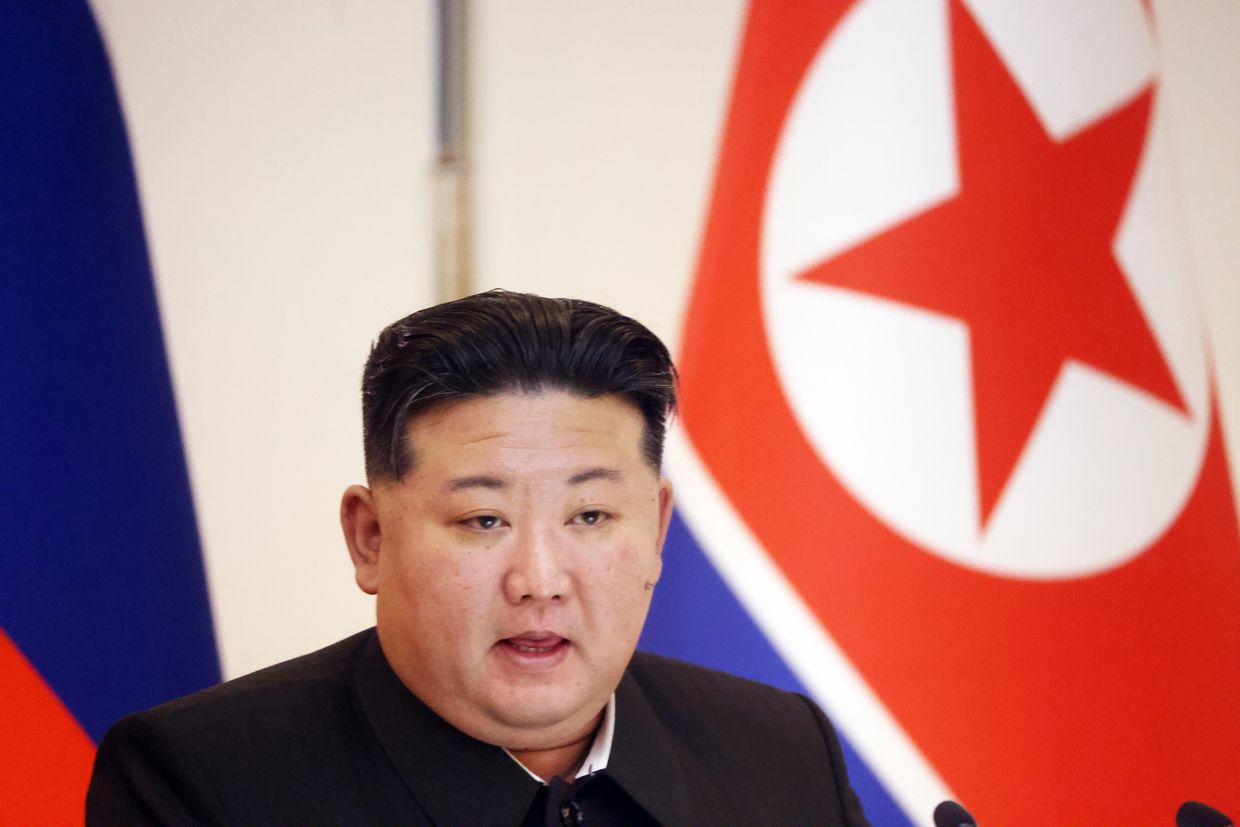 North Korea's Kim reportedly lashes out after failed warship launch, calls it 'criminal act'