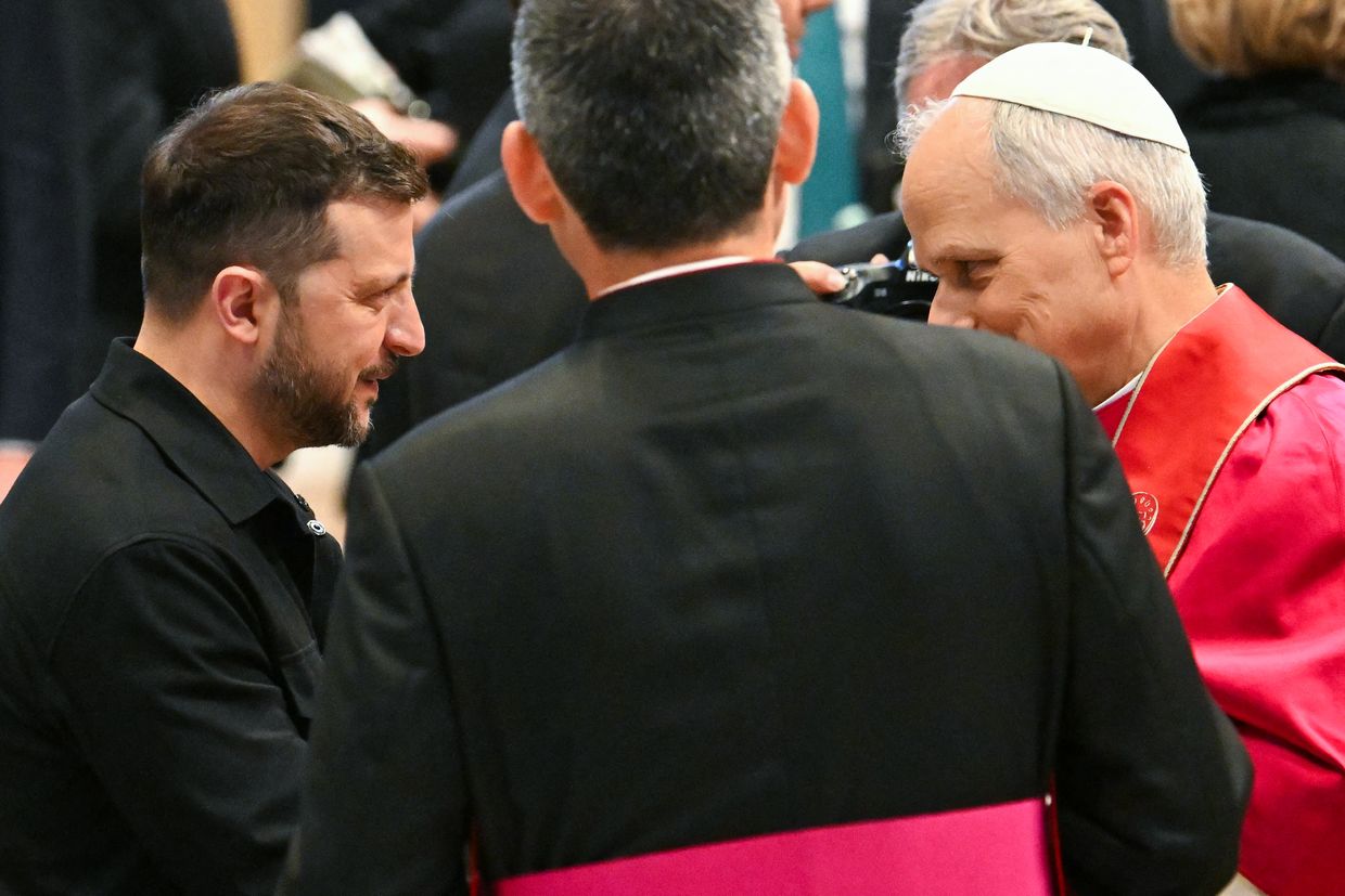 Zelensky meets Pope Leo XIV at Vatican
