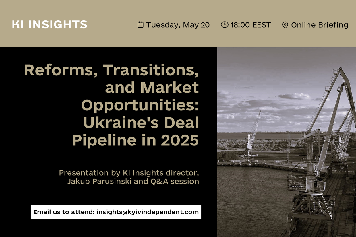 Ukraine's Reforms, Transitions, and Market Opportunities: Kyiv's Deal Pipeline in 2025 – briefing by KI Insights