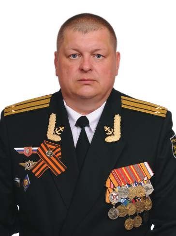 Dmitry Lipov, a Russian naval officer with the rank equivalent to a colonel.