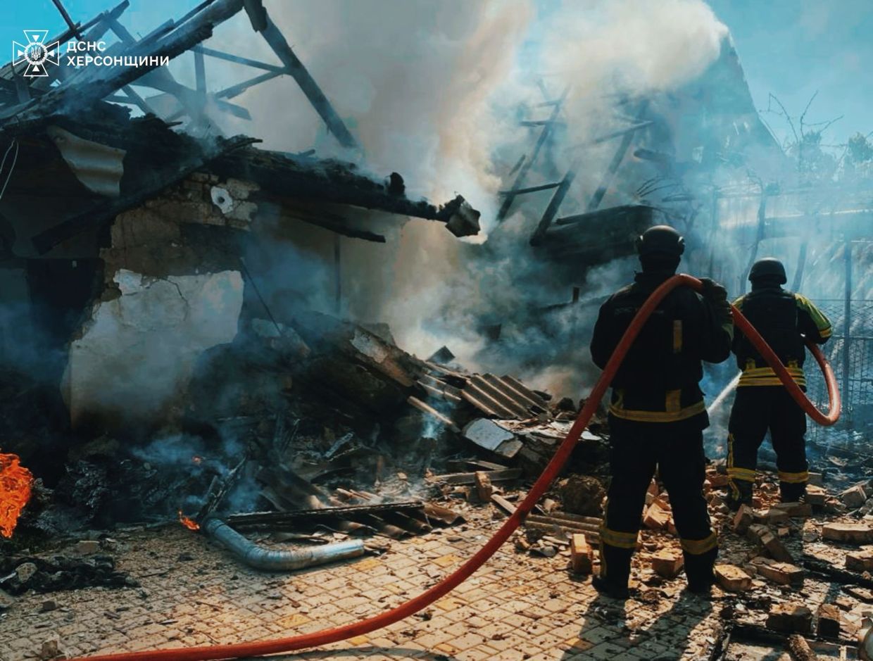 Russian drone attack on Kherson kills 1, injures 2