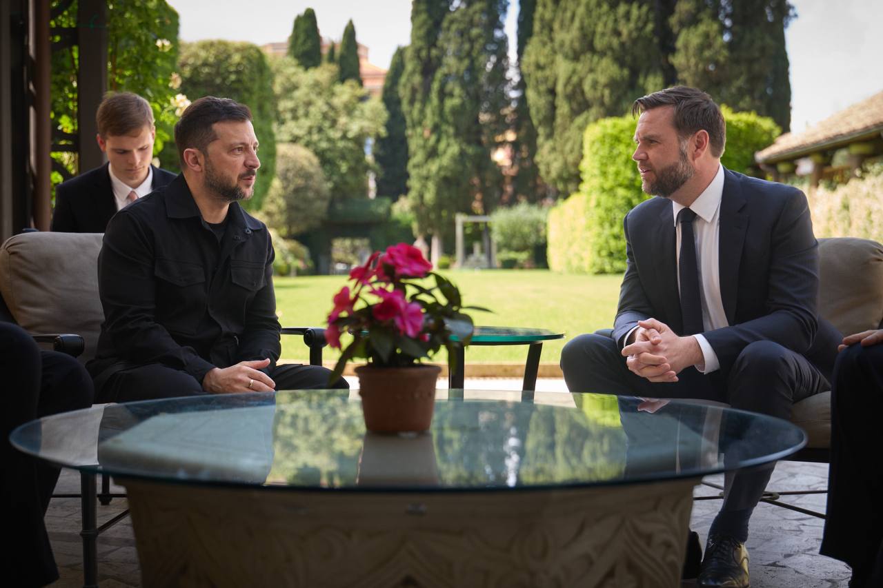 Zelensky meets Vance for first time since Oval Office showdown, discuss Istanbul peace talks, sanctions on Russia