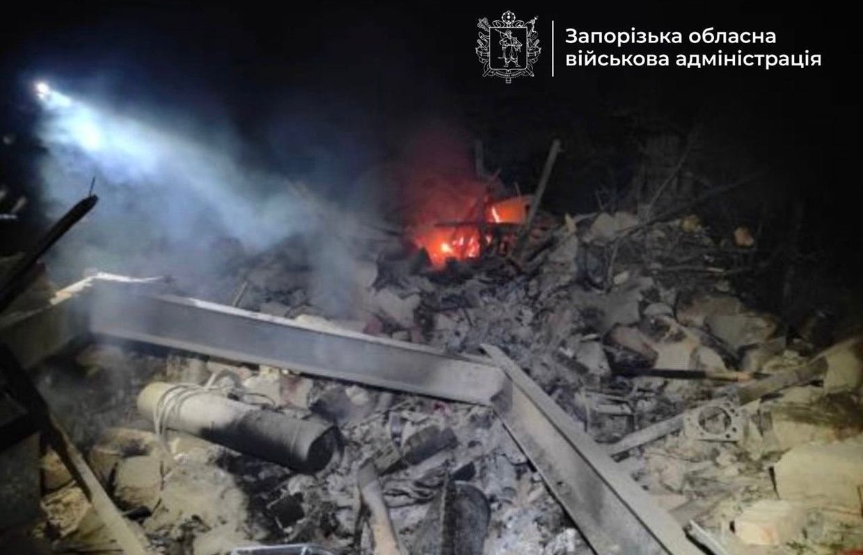 1 child killed, 1 injured in Russian missile attack on Zaporizhzhia Oblast