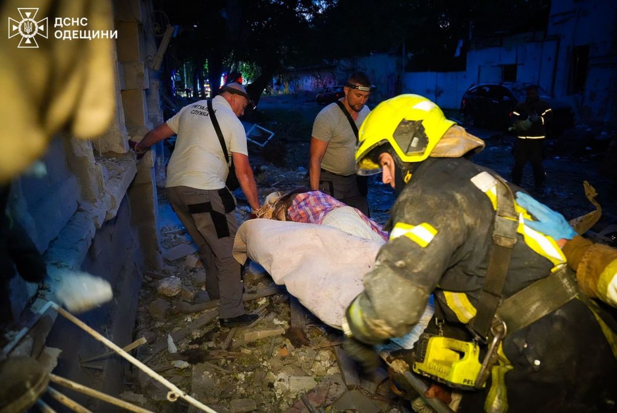 In one of largest attacks on Ukraine's capital, Russian barrage hits Kyiv, Odesa, kills 3, injures 12