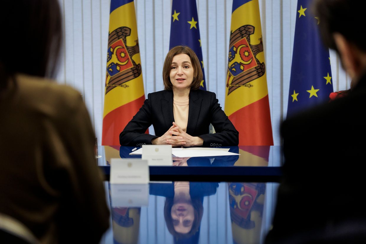 Russia may provoke crisis in Transnistria ahead of Moldova's elections, Sandu warns