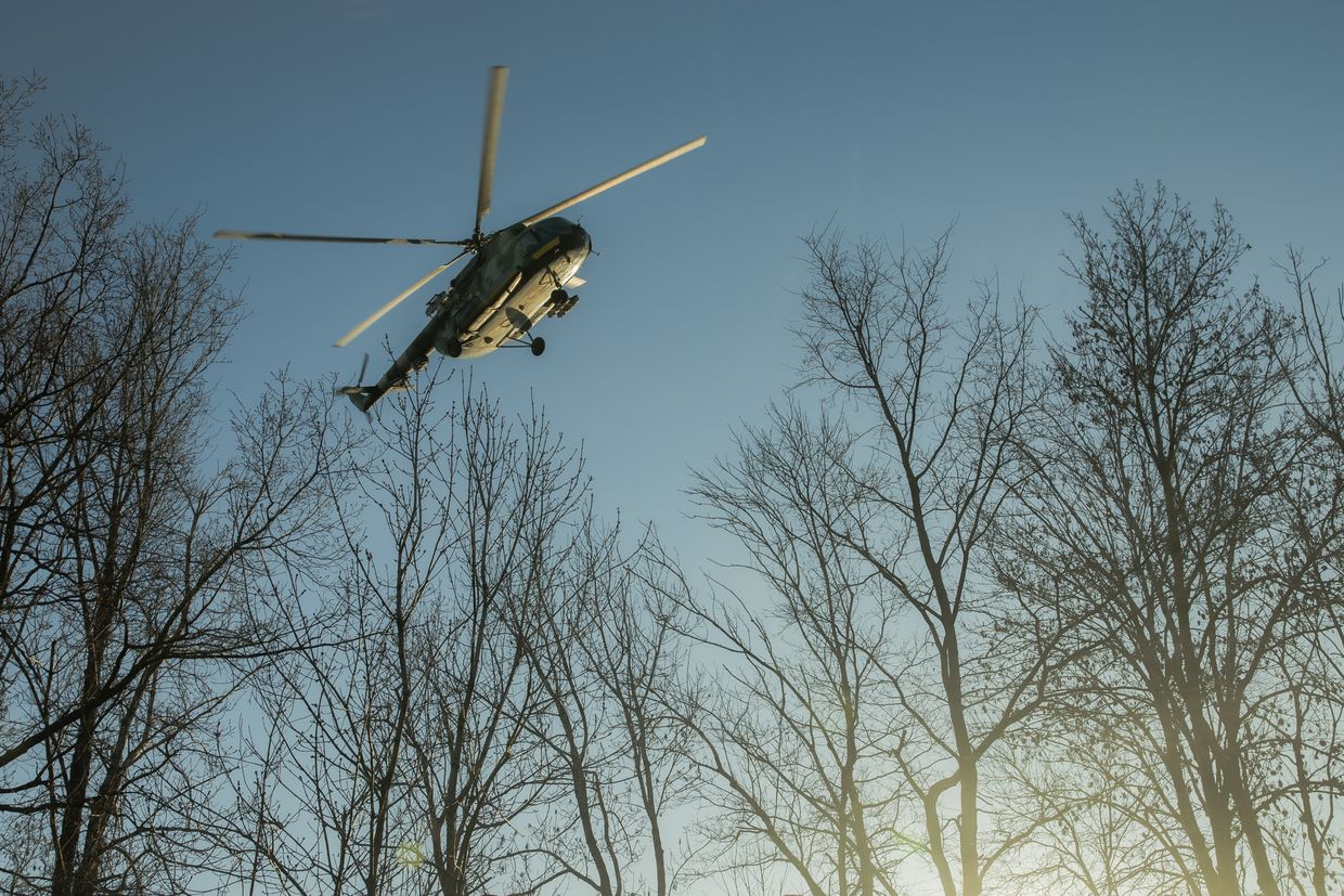 Ukrainian Mi-24 helicopter crew killed during combat mission Kép