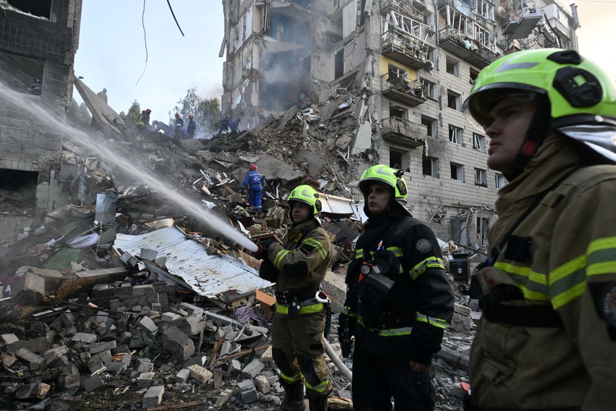 'A brutal strike' — Massive Russian missile and drone attack hits Kyiv, killing 14, injuring at least 99