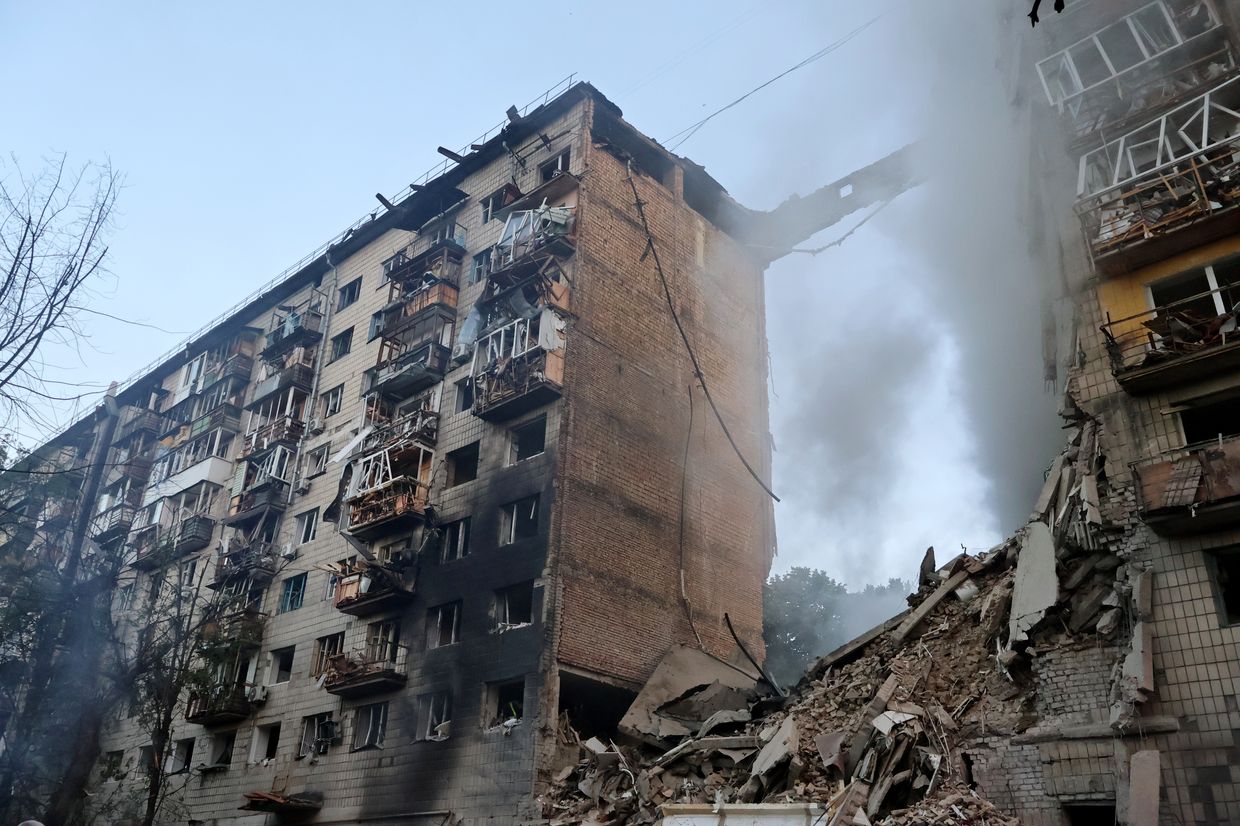 Ukraine war latest: Massive Russian attack kills 21, injures 134 in Kyiv