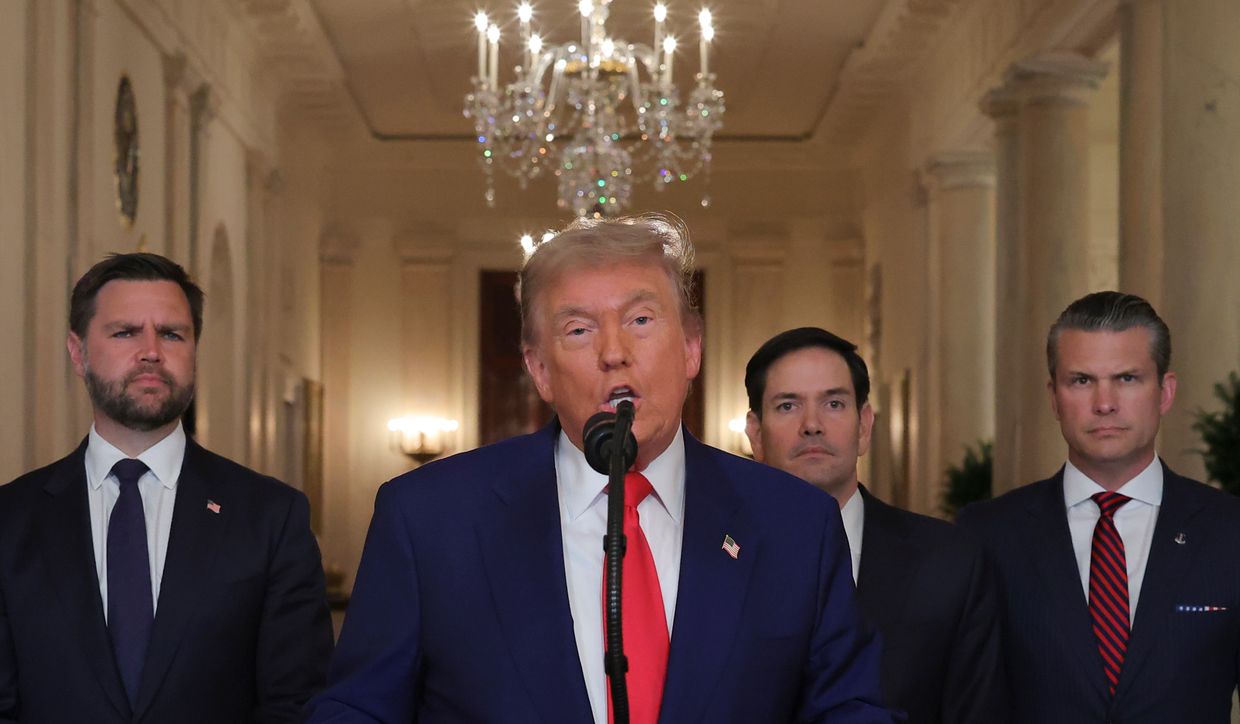 US conducts air strikes on Iranian nuclear sites, Trump says