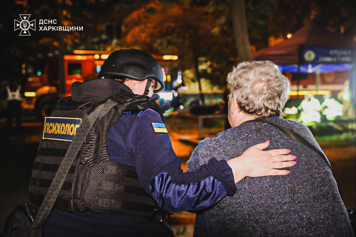 Massive Russian drone attack kills 3, injures at least 64 in Kharkiv