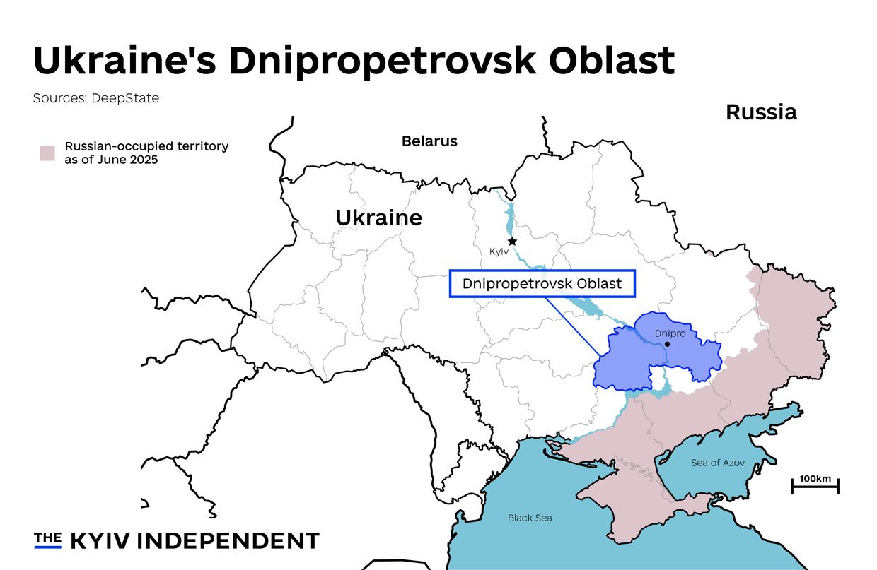 Russian missile attack kills, injures residents in Dnipropetrovsk Oblast village