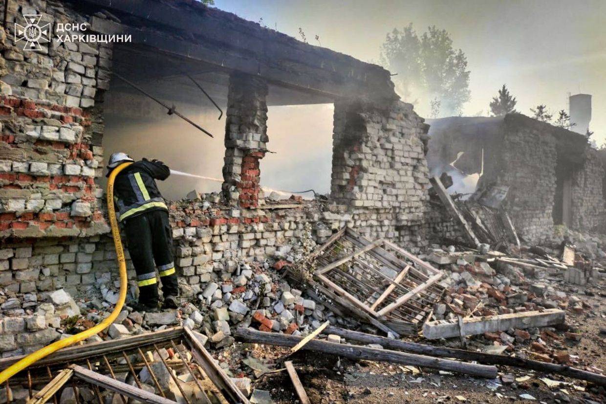 Russia attacks Kharkiv with ballistic missiles, drones, injuring at least 6, including child