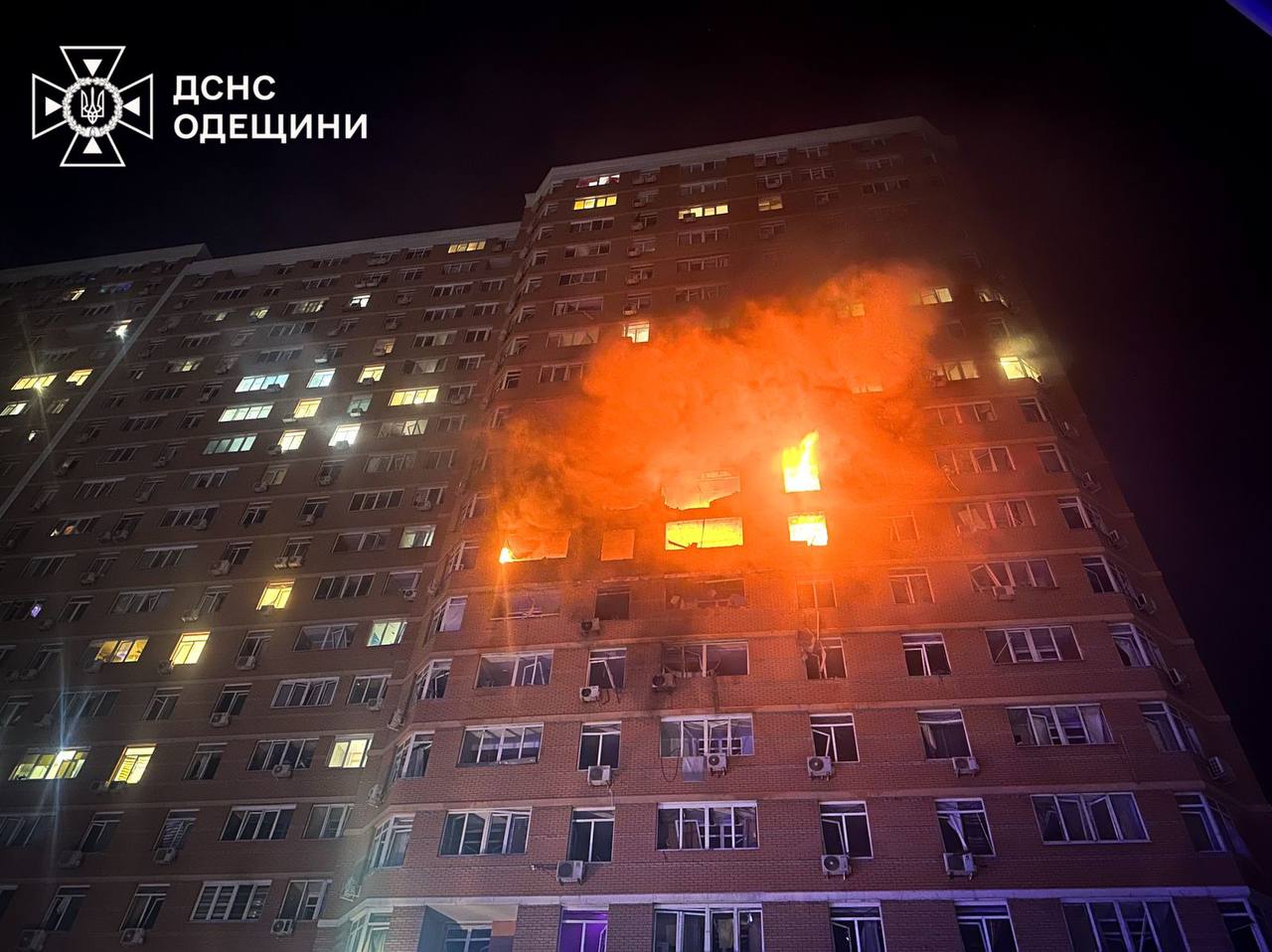 Married couple killed in Russian drone strike on Odesa high-rise