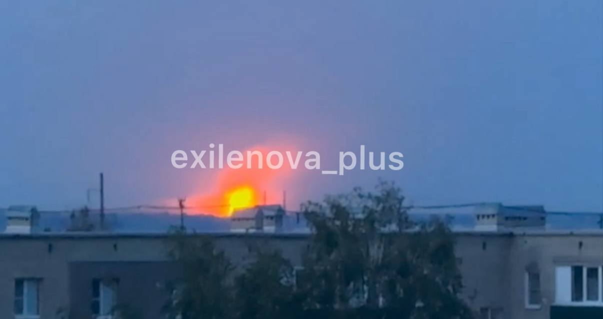 Fire, explosions reported at gunpowder plant in Russia's Tambov Oblast amid drone attack