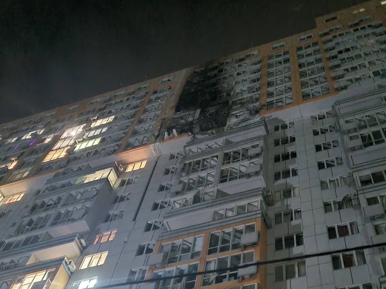 'Massive' Russian drone attacks on residential buildings in Odesa kill 1, injure 14