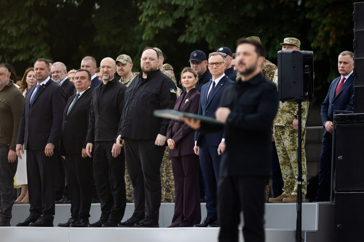 Poland's Duda arrives in Kyiv to meet with Zelensky