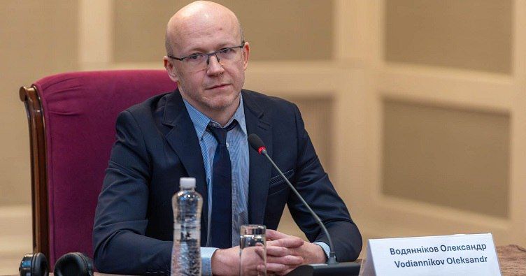 Oleksandr Vodiannikov, former coordinator of OSCE projects in Ukraine, now- appointed as a judge of the Constitutional Court in Ukraine in an undated photo.