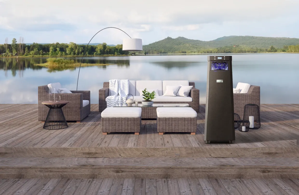 Showcase of Mosqitter - a non-toxic mosquito repellent.