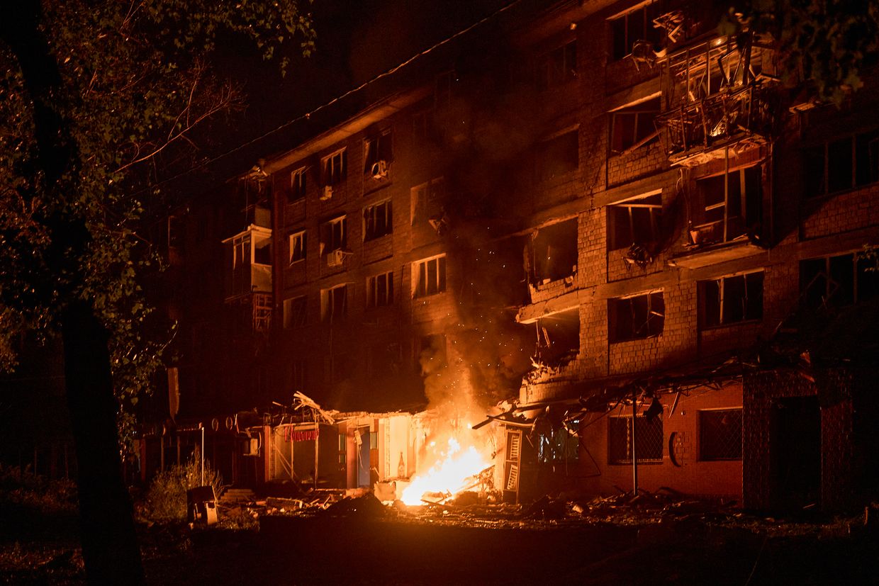 'Nothing but terror and murder' — Russia pounds Kyiv with record overnight drone, missile attack, 1 dead, 23 injured