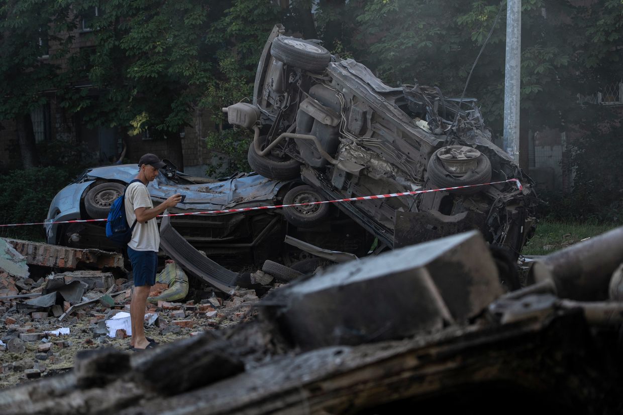 'Nothing but terror and murder' — Russia pounds Kyiv with record overnight drone, missile attack, 1 dead, 23 injured