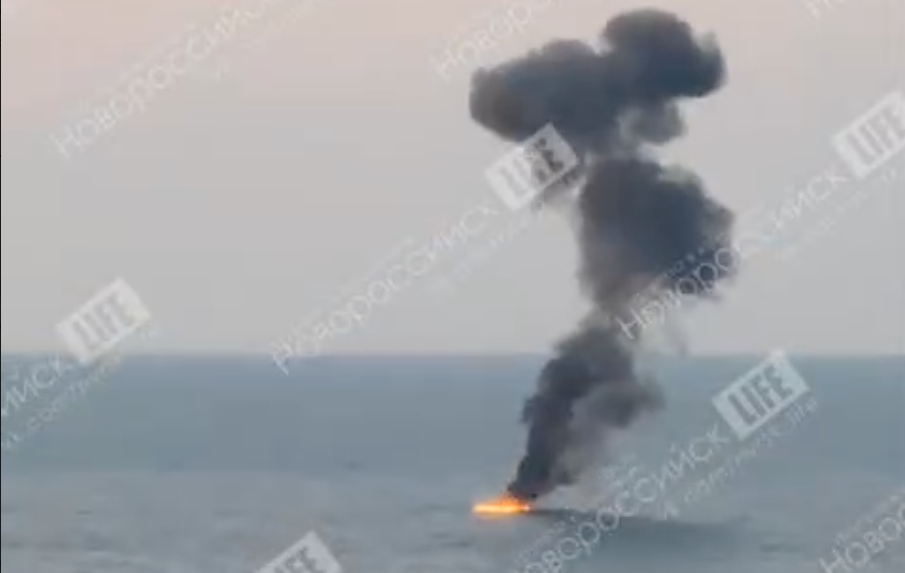 Drones reportedly attack Russia's Black Sea fleet