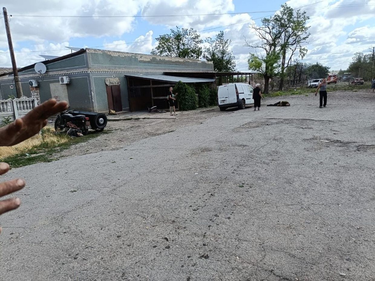 Russian missile attack kills, injures residents in Dnipropetrovsk Oblast village