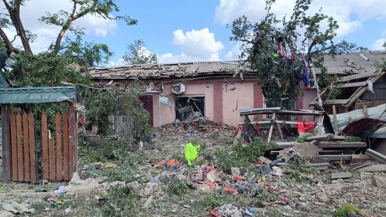 Russian missile attack kills, injures residents in Dnipropetrovsk Oblast village