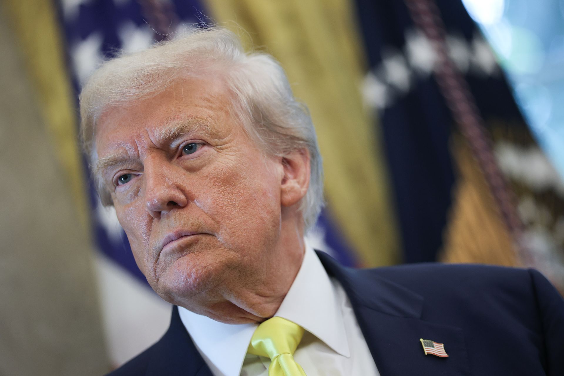 U.S. President Donald Trump in Washington, DC, U.S. on Aug. 7, 2025.