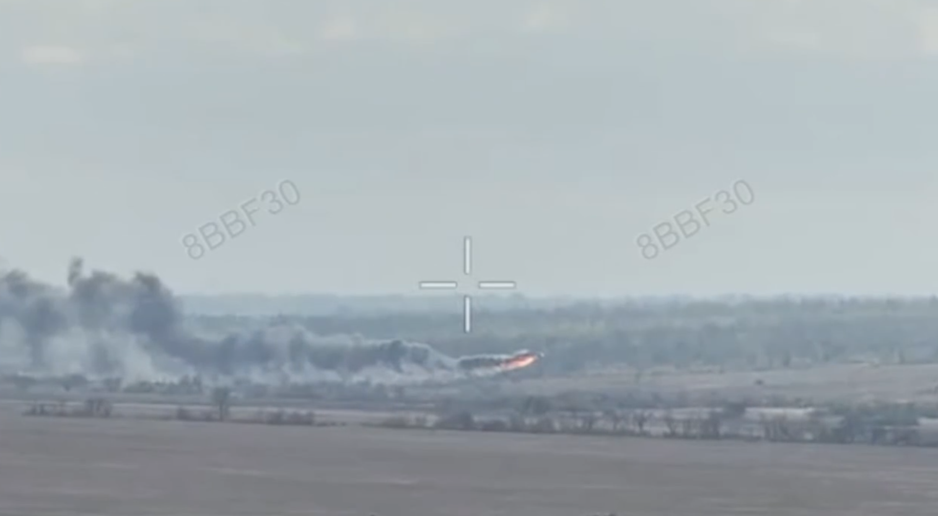Ukrainian FPV drone destroys Russian Mi-8 helicopter, military says