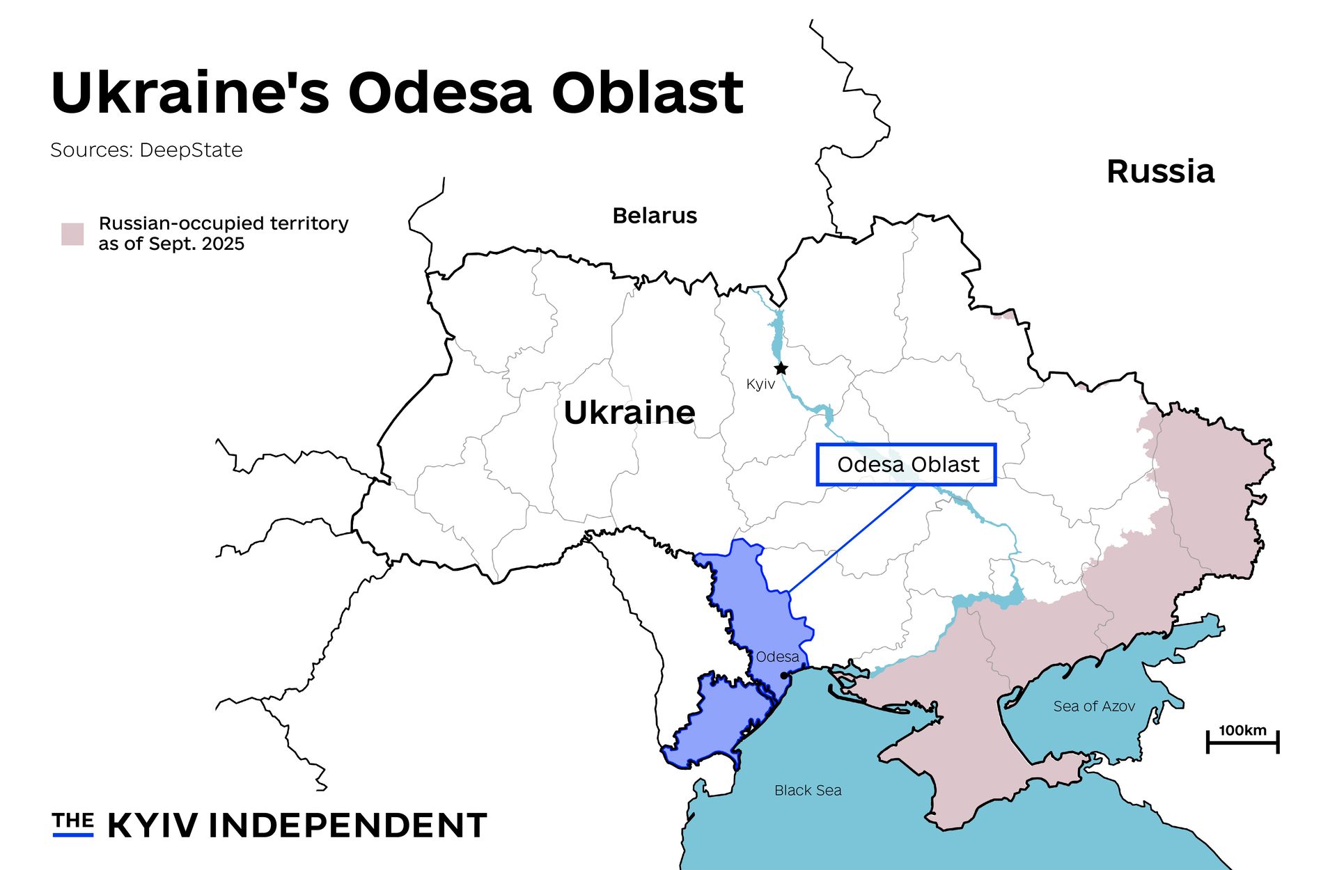 Ukraine's Odesa Oblast.