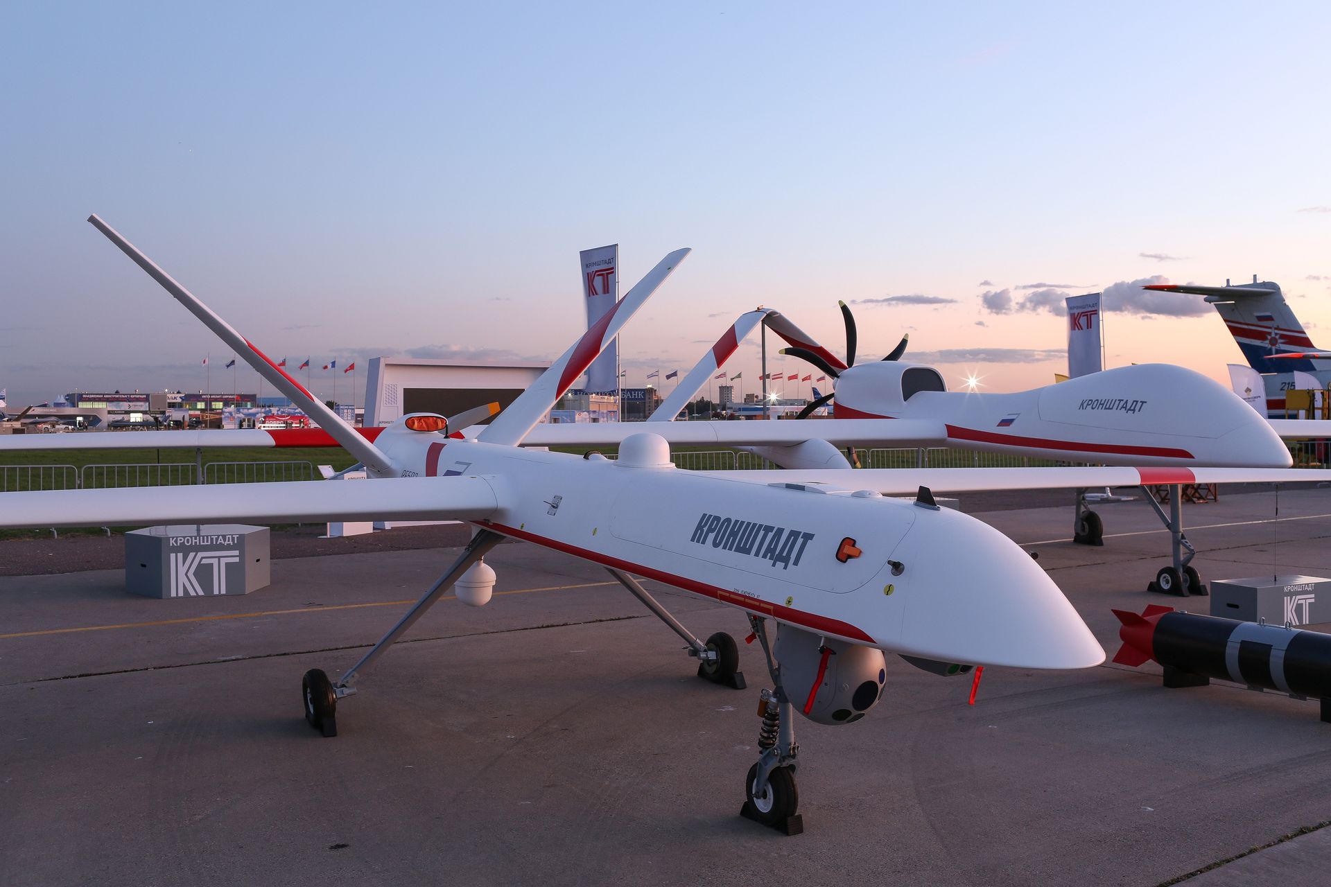 Military releases video of Ukrainian drones striking 'Orion' drone base in occupied Crimea