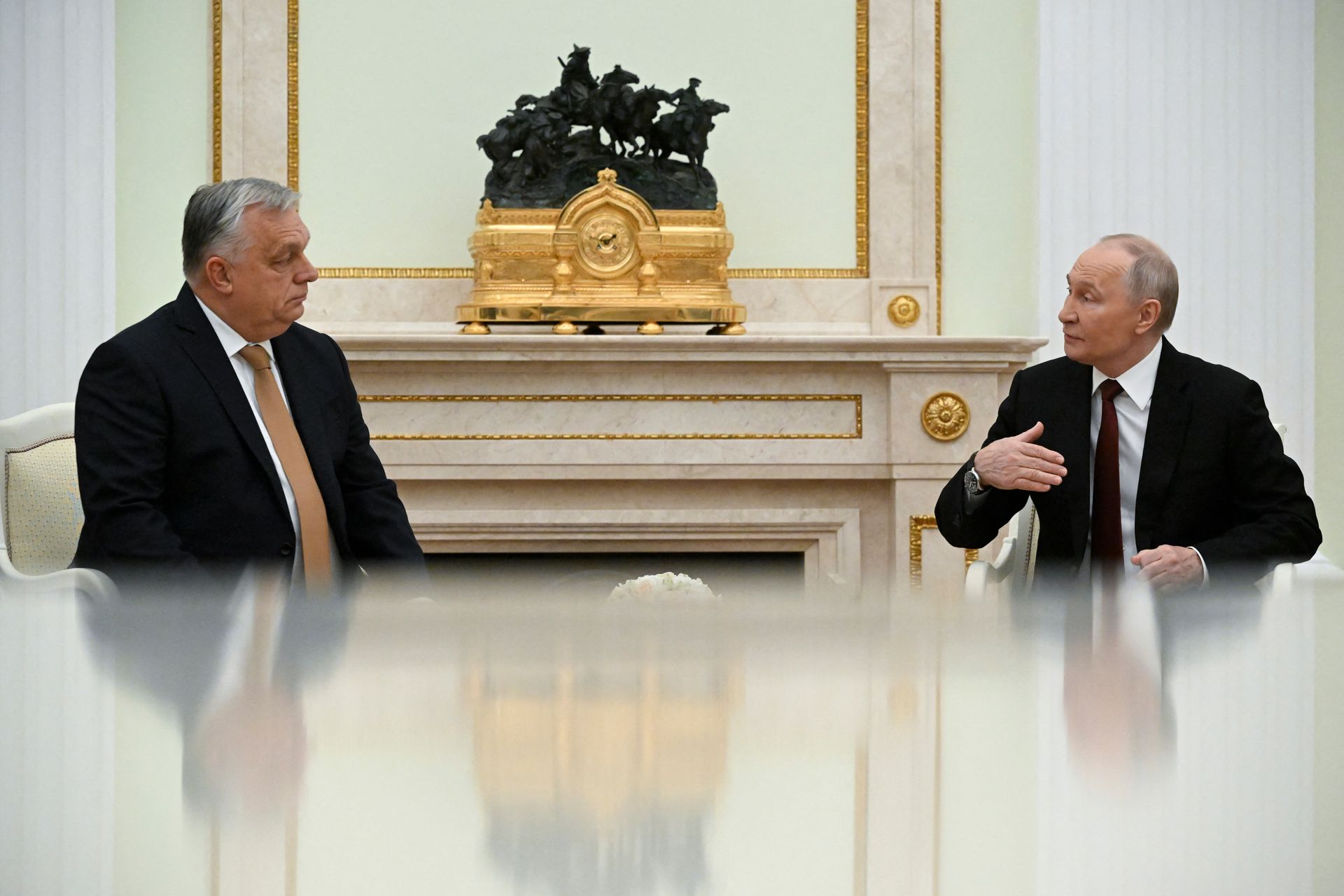 Putin hosts Orban in Moscow, says Russia-Hungary relations at historical high