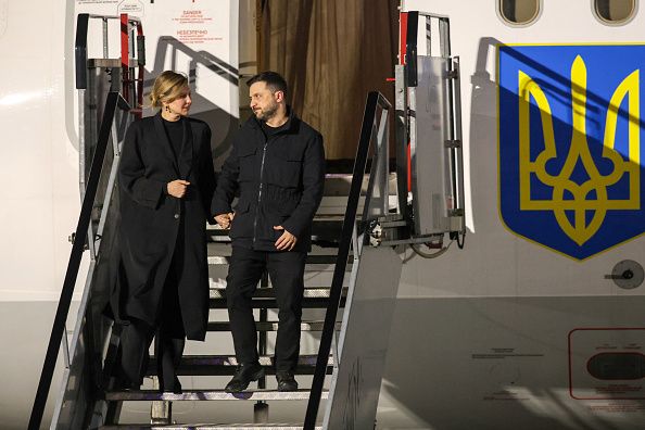 Unidentified drones reported near Zelensky's arrival route in Dublin, Irish media say