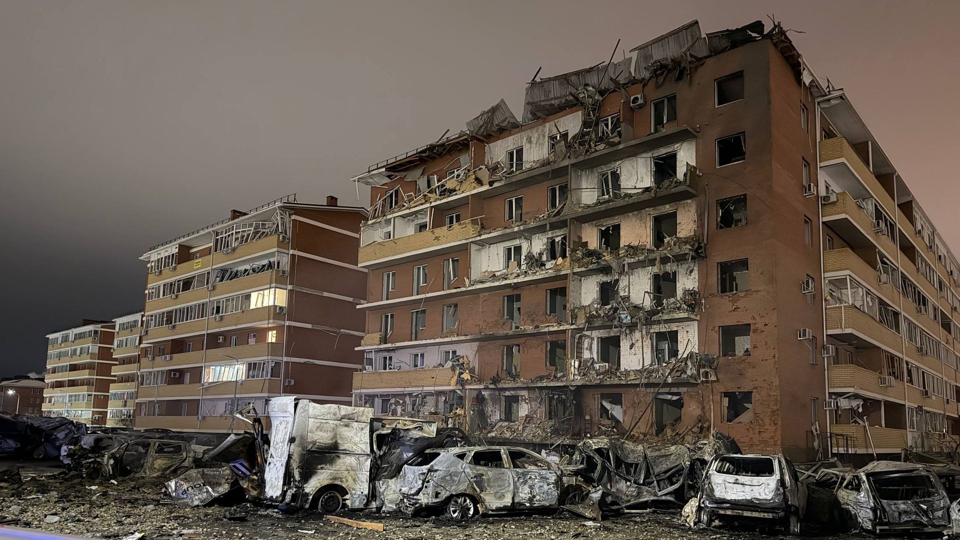 11 reported injured in southern Russia as separate drone strike hits oil refinery