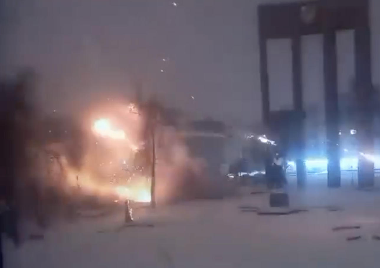 Russia strikes Lviv playground, debris falls onto Kyiv residential building as drones attack Ukraine