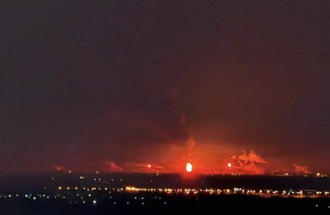 Ukrainian drones reportedly strike Russia's Volgograd oil refinery