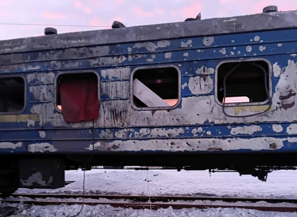 Ukraine war latest live: Russian drones hit railway, Invincibility Train sheltering civilians in Sumy Oblast