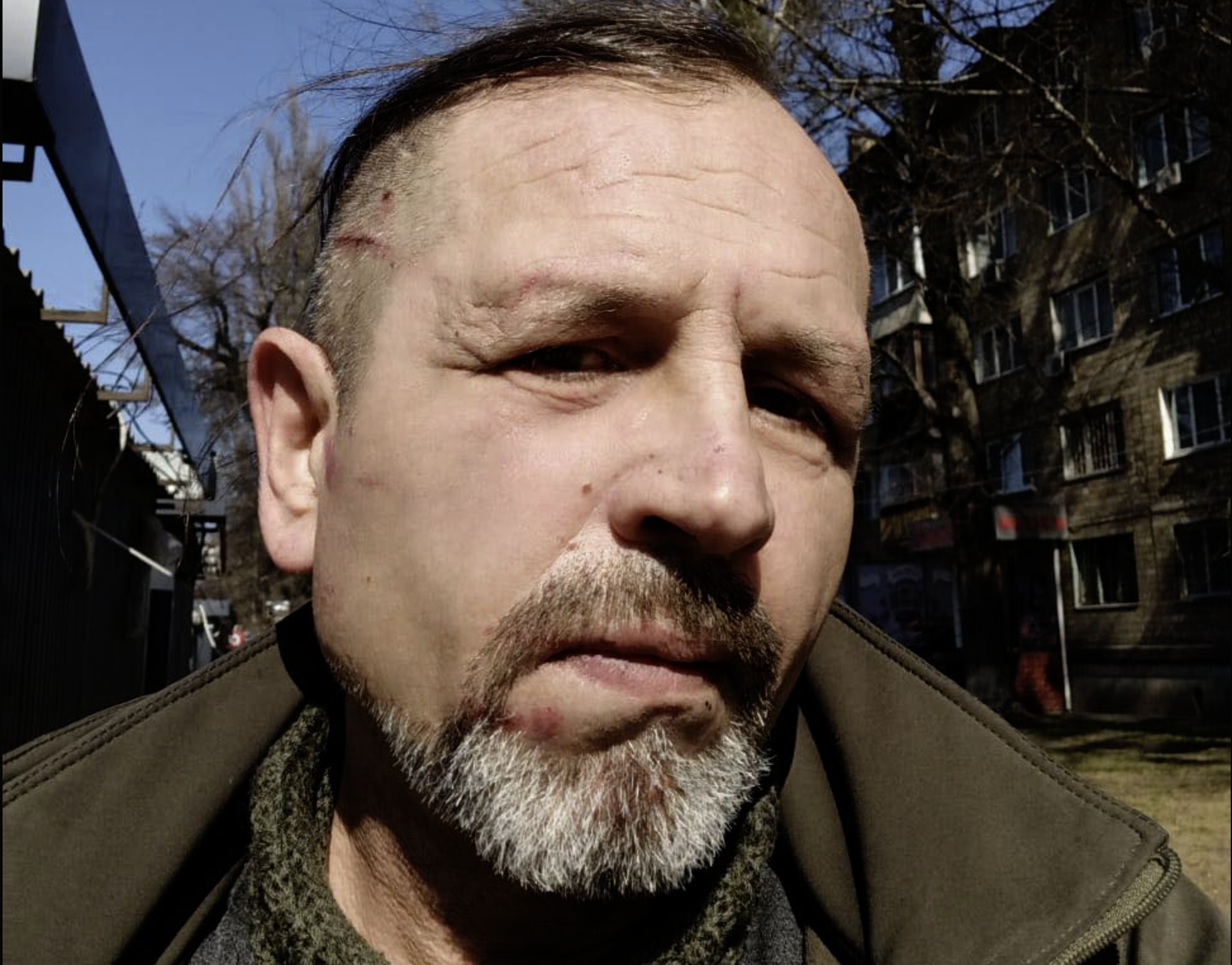 Ukrainian activist, former political prisoner, says he was beaten at Kyiv recruitment center