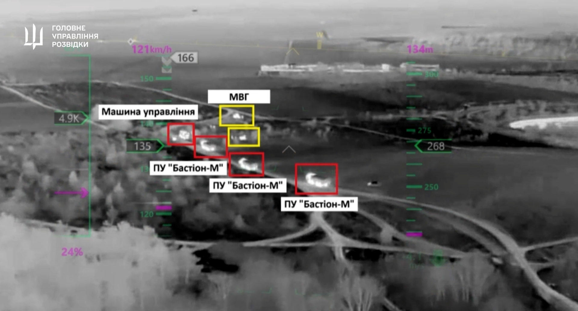 Ukraine's military destroys Russian missile launcher in occupied Crimea