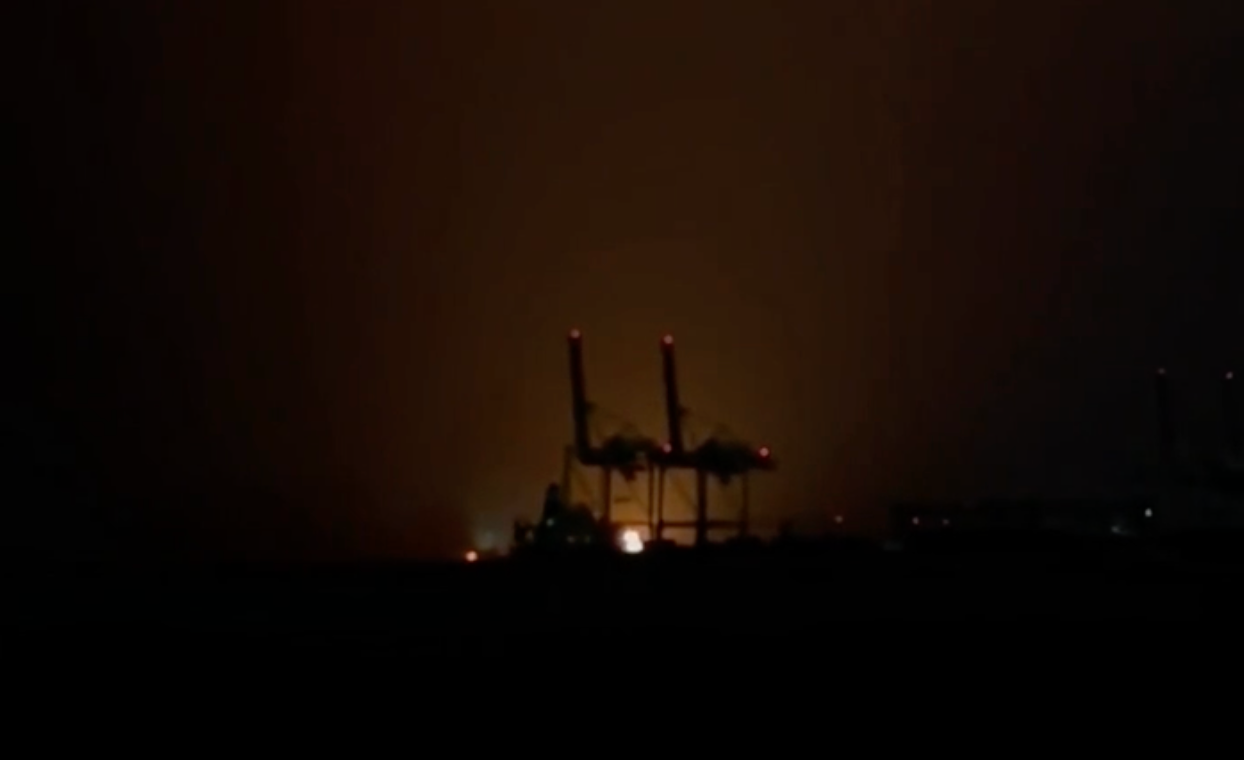 Ukrainian drone strike causes fresh damage to Ust-Luga port, Russian governor says