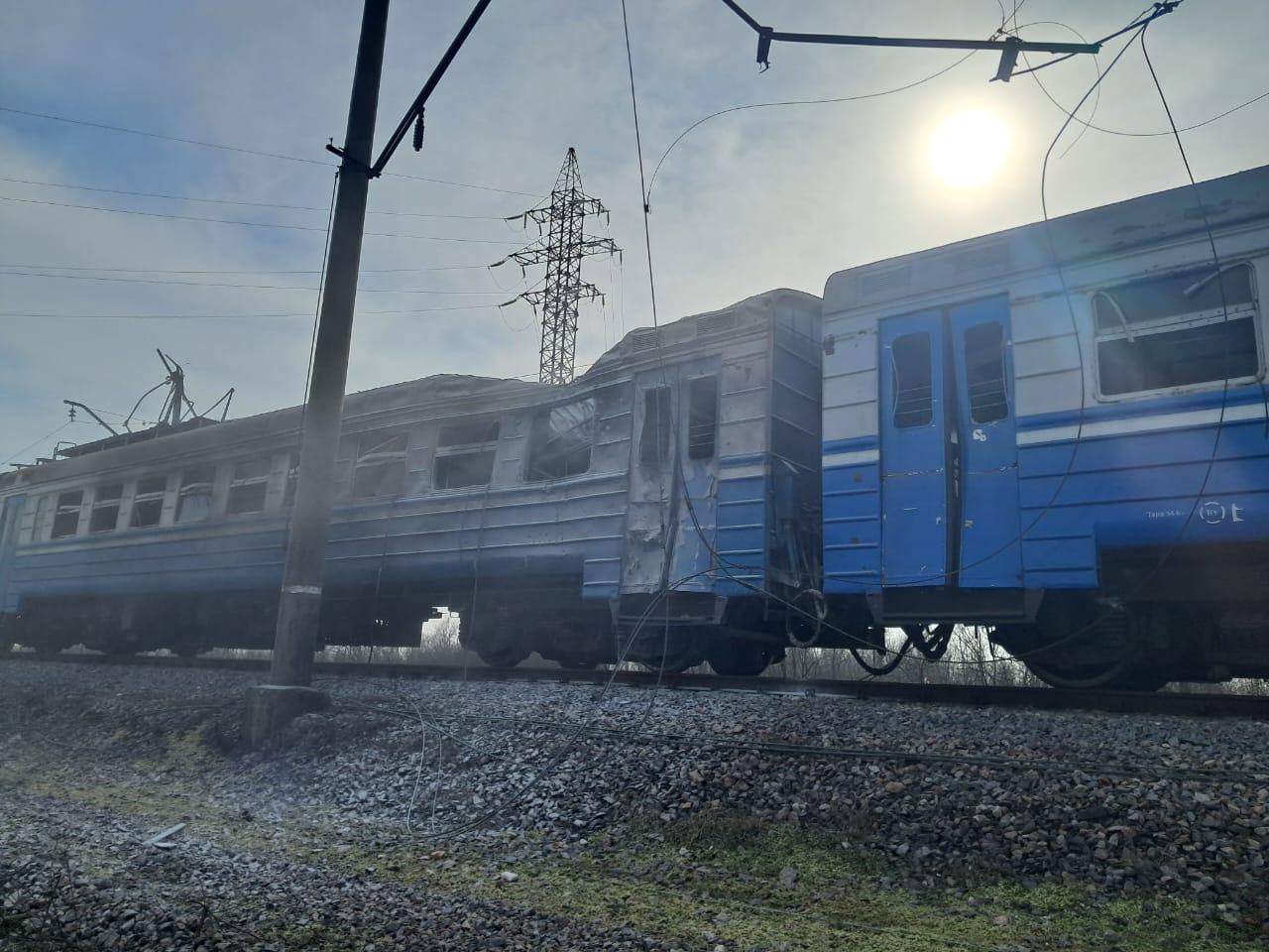Russian drone hits passenger train in Dnipropetrovsk Oblast, 1 killed, 7 injured