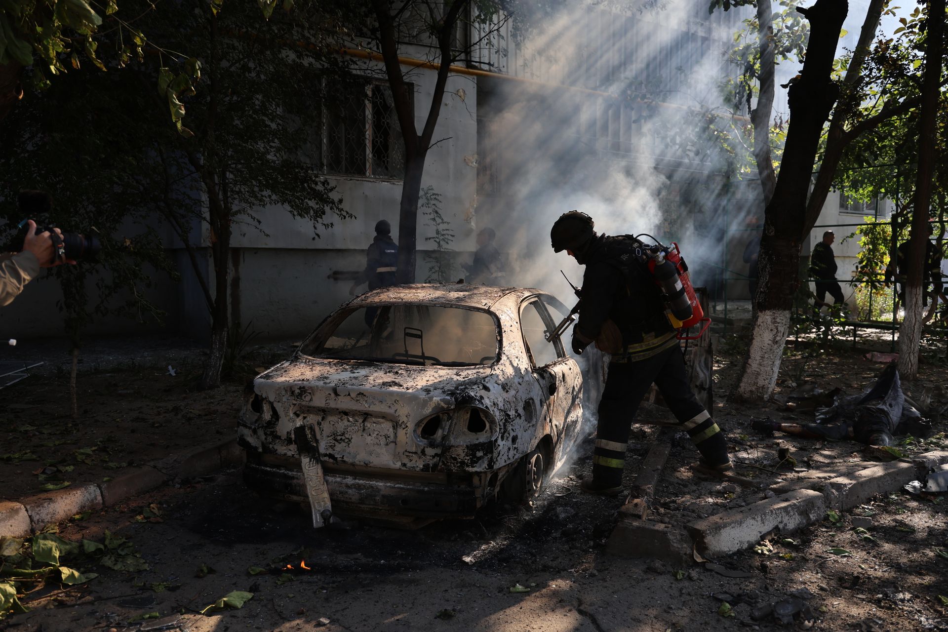 Surviving the Russian 'human safari' in Kherson