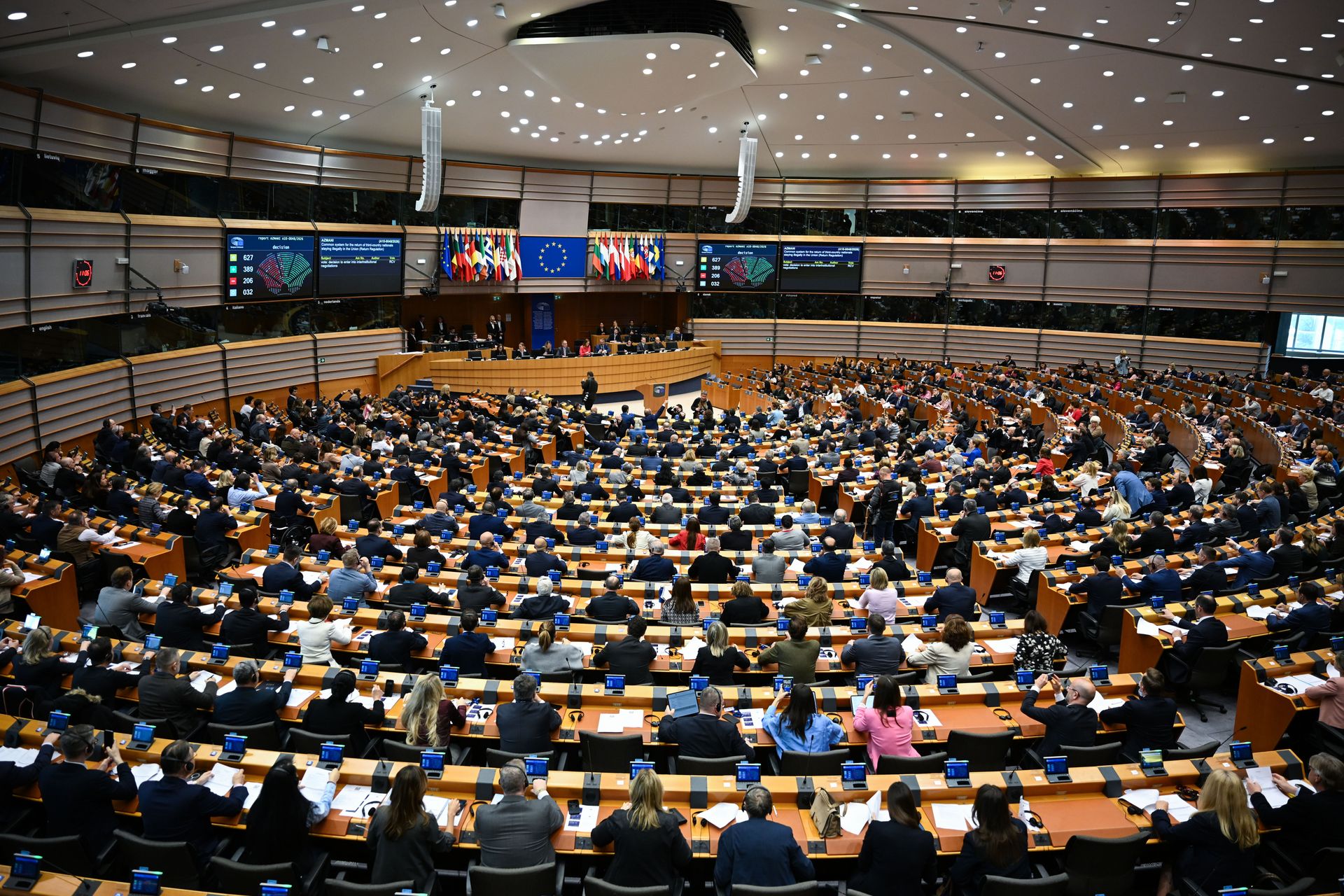 European lawmakers call for rules to flush out the Russian spies among them