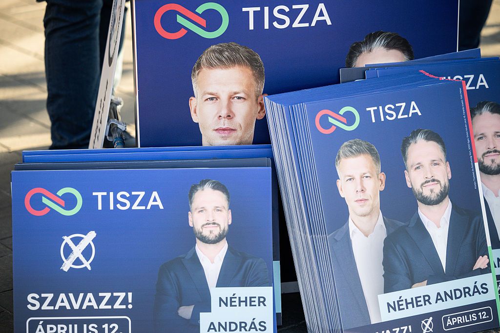 Hungarian opposition party Tisza leads ruling Fidesz ahead of parliamentary elections, poll finds